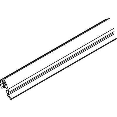 HAWA - Aperto 60/GL - Schwarz - Aufclipsgummi - Door hardware HAWA - Aperto 60/GL - Schwarz - Aufclipsgummi - Door hardware