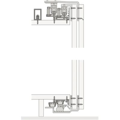 HAWA - Combino 65 H - FS ol - Hinges HAWA - Combino 65 H - FS ol - Hinges