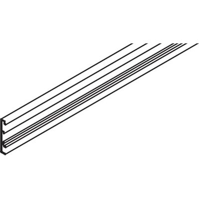 HAWA - Junior 80/100 B - Aluminium - L2500mm - Clip-Blende HAWA - Junior 80/100 B - Aluminium - L2500mm - Clip-Blende