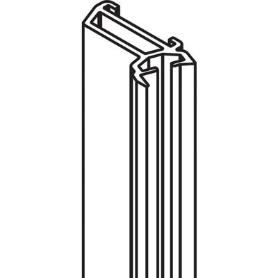 HAWA - Concepta Holmprofil - Aluminium - Holm profile HAWA - Concepta Holmprofil - Aluminium - Holm profile