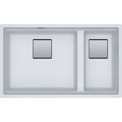 Franke - Kubus 2 KNG 120 - Sotto-Top - Rettangolare - Lavello Franke - Kubus 2 KNG 120 - Sotto-Top - Rettangolare - Lavello