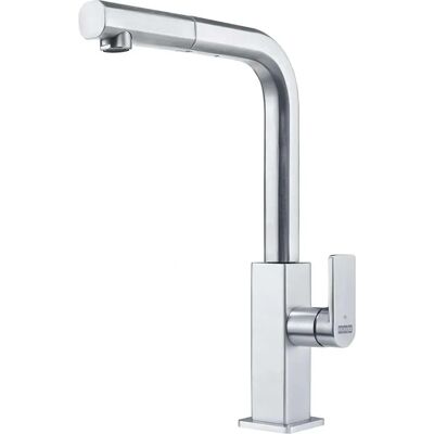 Robinet de bucătărie Mythos - Funcție de duș extractibil - Oțel inoxidabil Robinet de bucătărie Mythos - Funcție de duș extractibil - Oțel inoxidabil
