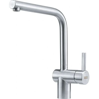 Franke Atlas Neo Stainless Steel Kitchen Faucet - Single Lever, Swivel Spout Franke Atlas Neo Stainless Steel Kitchen Faucet - Single Lever, Swivel Spout