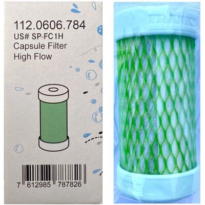 Franke Waterfilter - Model 112.0606.784 - Hoog doorlaat, Groen Franke Waterfilter - Model 112.0606.784 - Hoog doorlaat, Groen