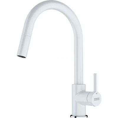 Robinet de Bucătărie Franke Lina - Extensibil, Rotire 150°, Alamă Robinet de Bucătărie Franke Lina - Extensibil, Rotire 150°, Alamă