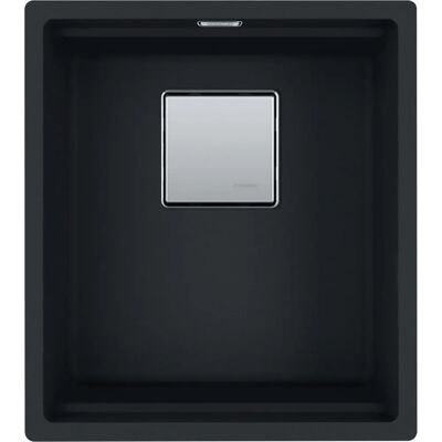 Franke Kubus 2 KNG 110 37 Single Bowl Undermount Sink - Matte Black - Kitchen Sink Franke Kubus 2 KNG 110 37 Single Bowl Undermount Sink - Matte Black - Kitchen Sink