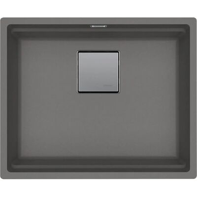 Franke Kubus 2 KNG 110 52 Matte Black Undermount Sink Franke Kubus 2 KNG 110 52 Matte Black Undermount Sink