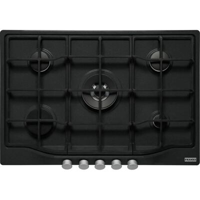 Franke FCH 750 BK Zwarte Gas kookplaat - 75 cm, 5 branders Franke FCH 750 BK Zwarte Gas kookplaat - 75 cm, 5 branders