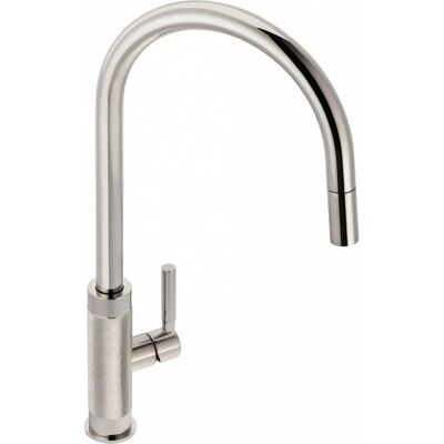 Franke Tessuto Nickel - Kitchen Tap with L-Shaped Spout & Swivel - Kitchen Tap Franke Tessuto Nickel - Kitchen Tap with L-Shaped Spout & Swivel - Kitchen Tap