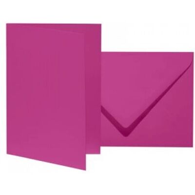 Artoz 943601-486 Carte de vœux fuchsia - Carte de salutations - Publicité Artoz 943601-486 Carte de vœux fuchsia - Carte de salutations - Publicité