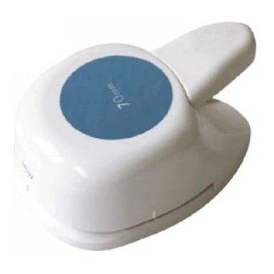 Artoz - 137603-117 - Círculo 7,0 cm - Branco - Craft punch Artoz - 137603-117 - Círculo 7,0 cm - Branco - Craft punch