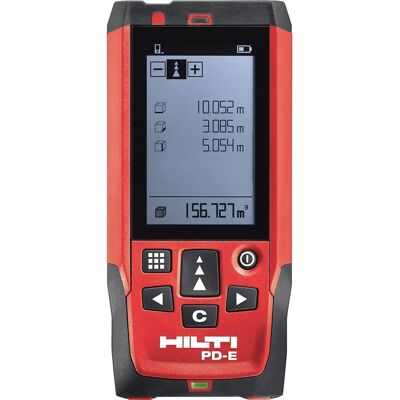 Hilti PD-E Distanziometro Laser - 200m - Rosso Hilti PD-E Distanziometro Laser - 200m - Rosso