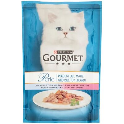 Purina Gourmet Perle Gatto Piaceri Del Mare - Cibo Umido Purina Gourmet Perle Gatto Piaceri Del Mare - Cibo Umido