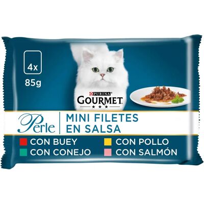 Purina Gourmet Perle Fines lamelles en sauce - Friandises pour chats - Publicité Purina Gourmet Perle Fines lamelles en sauce - Friandises pour chats - Publicité