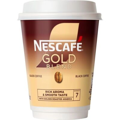 Nescafe Gold Blend Black Coffee Cups - 8 Pack Nescafe Gold Blend Black Coffee Cups - 8 Pack