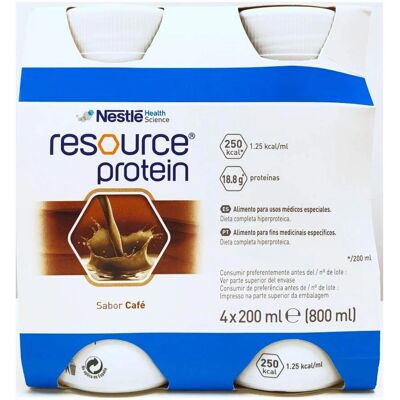 Resource Proteína Café - Suplemento Alimentar 4x200ml Resource Proteína Café - Suplemento Alimentar 4x200ml