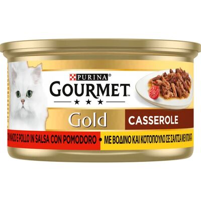 Marca Purina Modello 85g - Manzo e Pollo in Salsa Cibo per Gatti Marca Purina Modello 85g - Manzo e Pollo in Salsa Cibo per Gatti