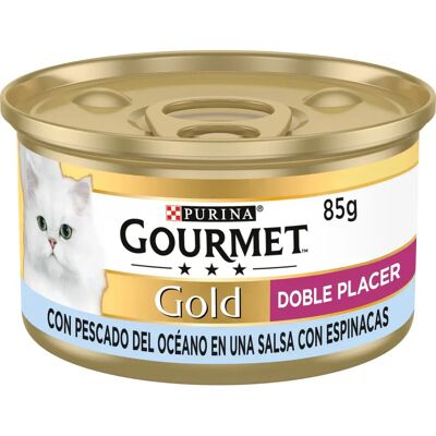 Purina Gourmet Gold Doble Placer Con Pescado Y Espinacas - Comida Para Gatos Purina Gourmet Gold Doble Placer Con Pescado Y Espinacas - Comida Para Gatos