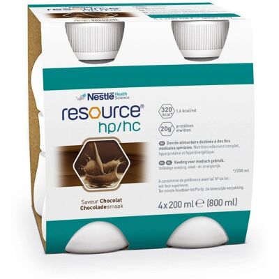 Nestlé Resource Σοκολάτα - Διατροφική Υποστήριξη 4x200ml Nestlé Resource Σοκολάτα - Διατροφική Υποστήριξη 4x200ml