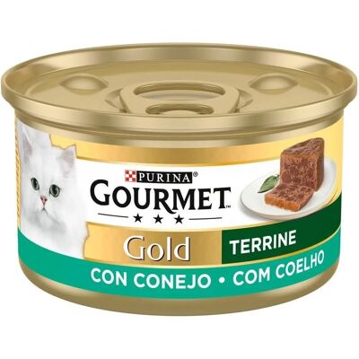 Comida húmeda Gourmet Gold Conejo para gatos 85 g Comida húmeda Gourmet Gold Conejo para gatos 85 g
