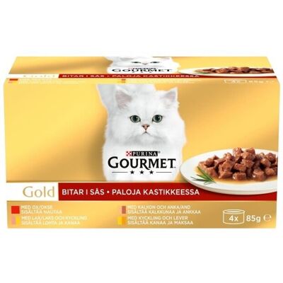 Gourmetmaxx PKEGUR1210 - Konservmat för katter med kött Gourmetmaxx PKEGUR1210 - Konservmat för katter med kött