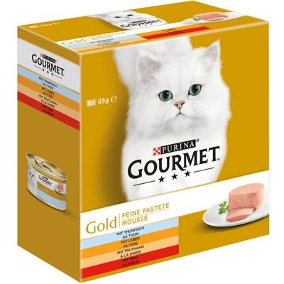 GOURMET Gold Les Mousselines 8 x 85 g - nourriture pour chats - Publicité GOURMET Gold Les Mousselines 8 x 85 g - nourriture pour chats - Publicité