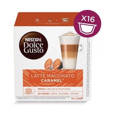 Nescafé Dolce Gusto Latte Macchiato Caramel - Coffee Capsules Nescafé Dolce Gusto Latte Macchiato Caramel - Coffee Capsules