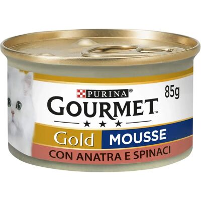 Gourmet Gold - Eend & Spinazie Kattenvoer - 85g Gourmet Gold - Eend & Spinazie Kattenvoer - 85g