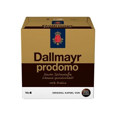 Capsules de café Dallmayr Prodomo - Torréfaction moyenne - Publicité Capsules de café Dallmayr Prodomo - Torréfaction moyenne - Publicité