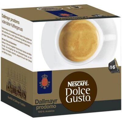 Nescafé Dolce Gusto - Dallmayr prodomo - Kaffeekapseln Nescafé Dolce Gusto - Dallmayr prodomo - Kaffeekapseln
