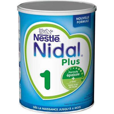 Nestlé Nidal Plus 1 Lait pour Bébé en Poudre - Lait Infantile - Publicité Nestlé Nidal Plus 1 Lait pour Bébé en Poudre - Lait Infantile - Publicité