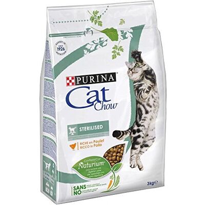 Purina Torrfoder för steriliserade katter - Kyckling 3kg Purina Torrfoder för steriliserade katter - Kyckling 3kg