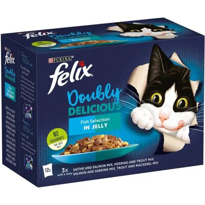 Felix Brand - Model - Fish Selection in Jelly - Cat Food Felix Brand - Model - Fish Selection in Jelly - Cat Food