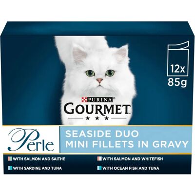Gourmet Perle Seaside Duo Cat Food - Cat Food Gourmet Perle Seaside Duo Cat Food - Cat Food