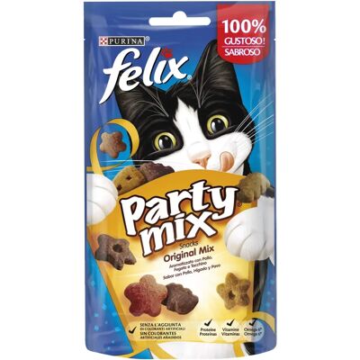 Nourriture pour Chat Felix Party Mix - Protéines de Qualité, Complet, Variété - Publicité Nourriture pour Chat Felix Party Mix - Protéines de Qualité, Complet, Variété - Publicité