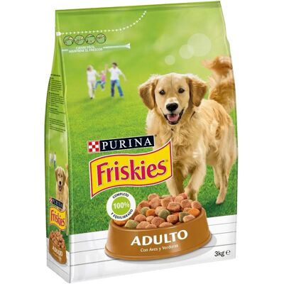 Friskies Adulto con Ave y Verduras - Comida para perros Friskies Adulto con Ave y Verduras - Comida para perros