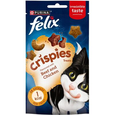 Felix - Crispies Beef and Chicken - Cat Treats Felix - Crispies Beef and Chicken - Cat Treats