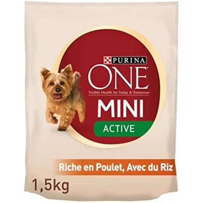 Purina One Kleine Rassen Kip Rijst 9kg - Hondenvoer Purina One Kleine Rassen Kip Rijst 9kg - Hondenvoer