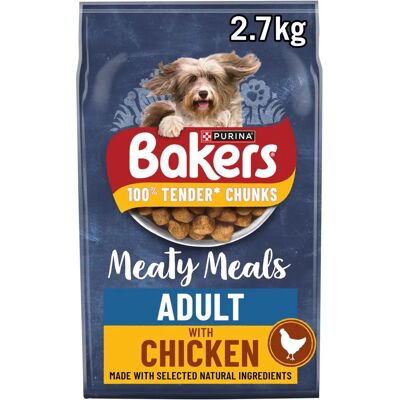 BAKERS Meaty Meals Chicken - Dog Food - 2.7kg BAKERS Meaty Meals Chicken - Dog Food - 2.7kg
