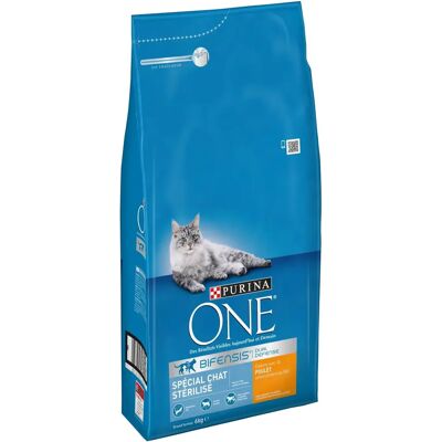 Nourriture pour chats stérilisés Purina One - Poulet & Blé 2x6kg - Publicité Nourriture pour chats stérilisés Purina One - Poulet & Blé 2x6kg - Publicité