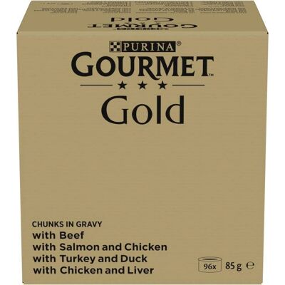 Gourmet Gold Salmón Pollo Comida Húmeda - Comida para Gatos Gourmet Gold Salmón Pollo Comida Húmeda - Comida para Gatos