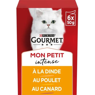 Purina Gourmet Mon Petit Canard Poulet Dinde 6 x 50 g Nourriture pour Chat - Publicité Purina Gourmet Mon Petit Canard Poulet Dinde 6 x 50 g Nourriture pour Chat - Publicité