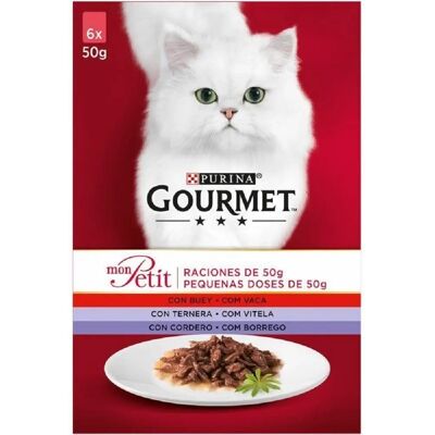 Gourmet Mon Petit - Carne, Pescado, Salsa - Comida para Gatos Gourmet Mon Petit - Carne, Pescado, Salsa - Comida para Gatos
