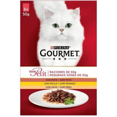 Comida para gatos Purina Gourmet - 6 x 50 g Comida para gatos Purina Gourmet - 6 x 50 g