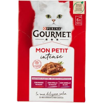 Gourmet Mon Petit Nourriture pour Chats - Variétés de Viande et Poisson - Publicité Gourmet Mon Petit Nourriture pour Chats - Variétés de Viande et Poisson - Publicité