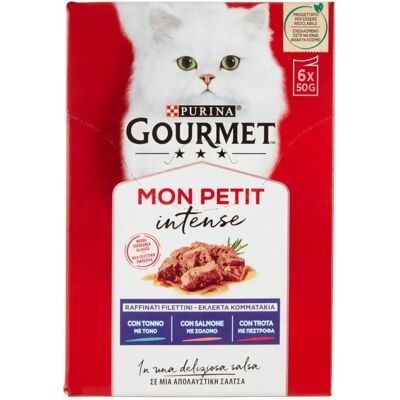 Gourmet Mon Petit - Ricette di Pesce (Tonno, Salmone, Trota) 6x50g Gourmet Mon Petit - Ricette di Pesce (Tonno, Salmone, Trota) 6x50g