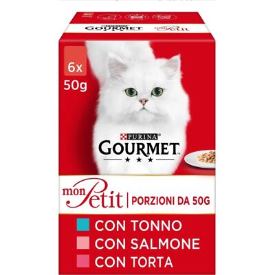 Gourmet Mon Petit Chat Adulte au Thon, Saumon, Truite - Publicité Gourmet Mon Petit Chat Adulte au Thon, Saumon, Truite - Publicité
