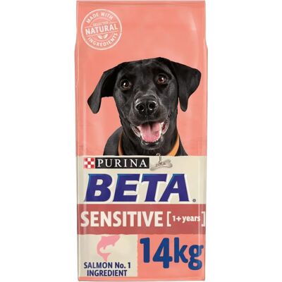 BETA Dog Food Sensitive Salmon 14kg - Dog Food BETA Dog Food Sensitive Salmon 14kg - Dog Food
