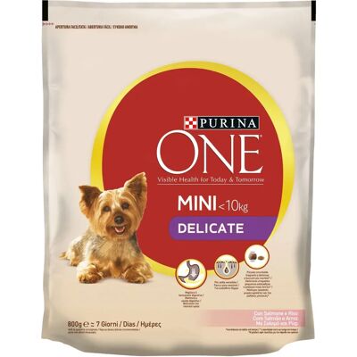 Purina One Mini Delicate Láz és Rizs - Kutyaeledel Purina One Mini Delicate Láz és Rizs - Kutyaeledel
