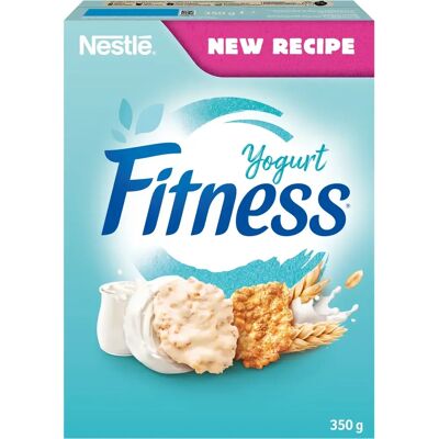 Nestlé - Fitness Jogurttihiutaleet - 350g - täysjyvävehnä/kaura/riisi Nestlé - Fitness Jogurttihiutaleet - 350g - täysjyvävehnä/kaura/riisi